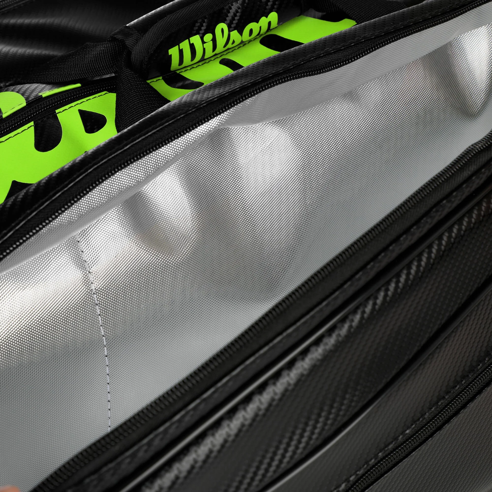 Wilson Elite Borsa Per Racchetta Da 15 Edizione Speciale - Nero, Lime - immagine 8