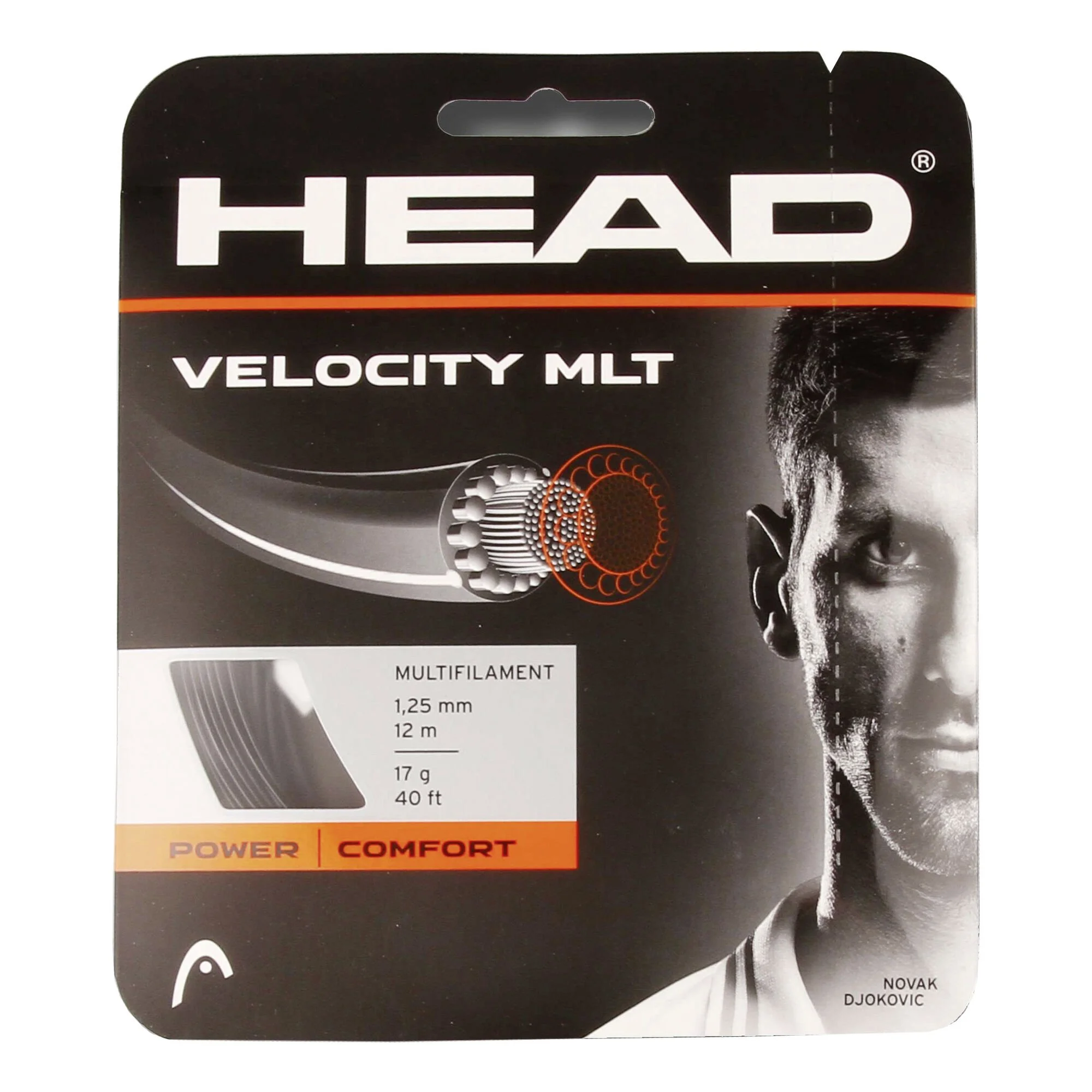 Head Velocity MLT Set Di Corde 12m - Nero