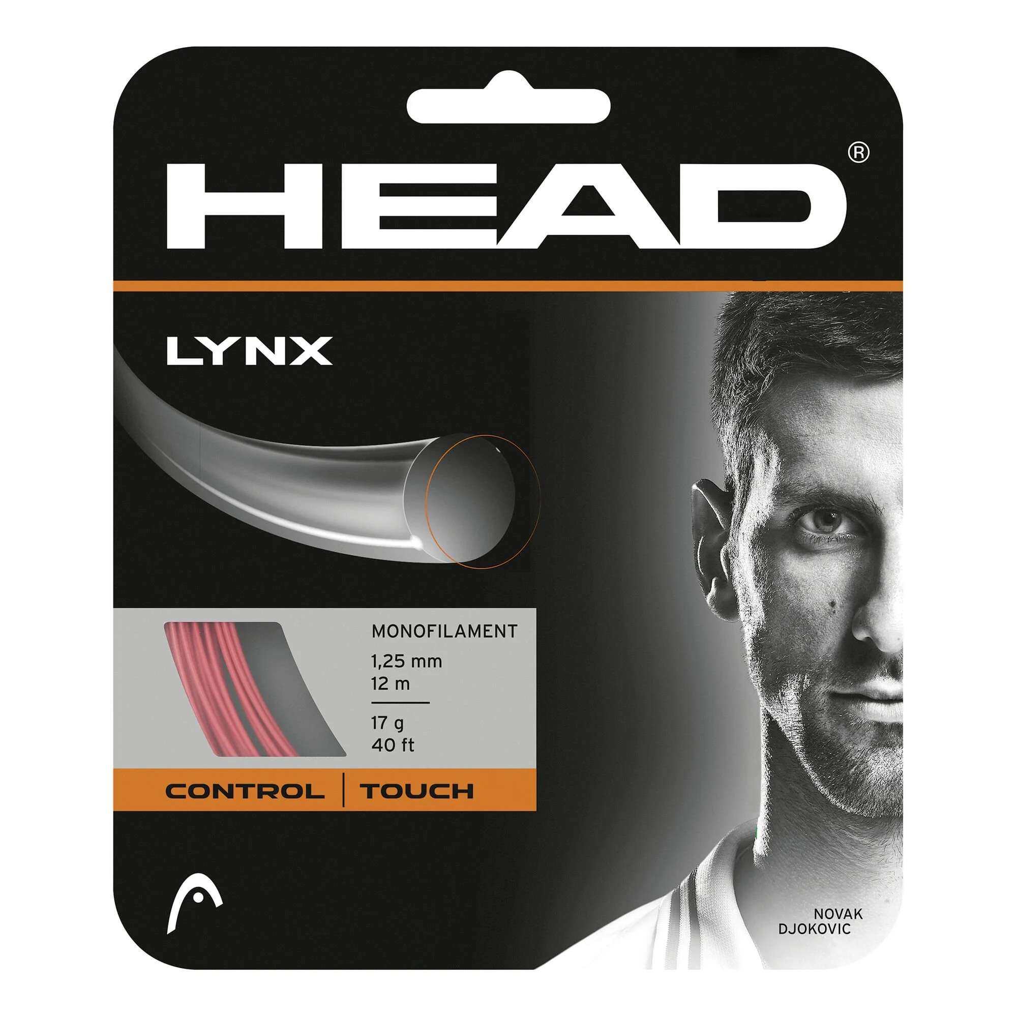 Head Lynx Set Di Corde 12m - Rosso