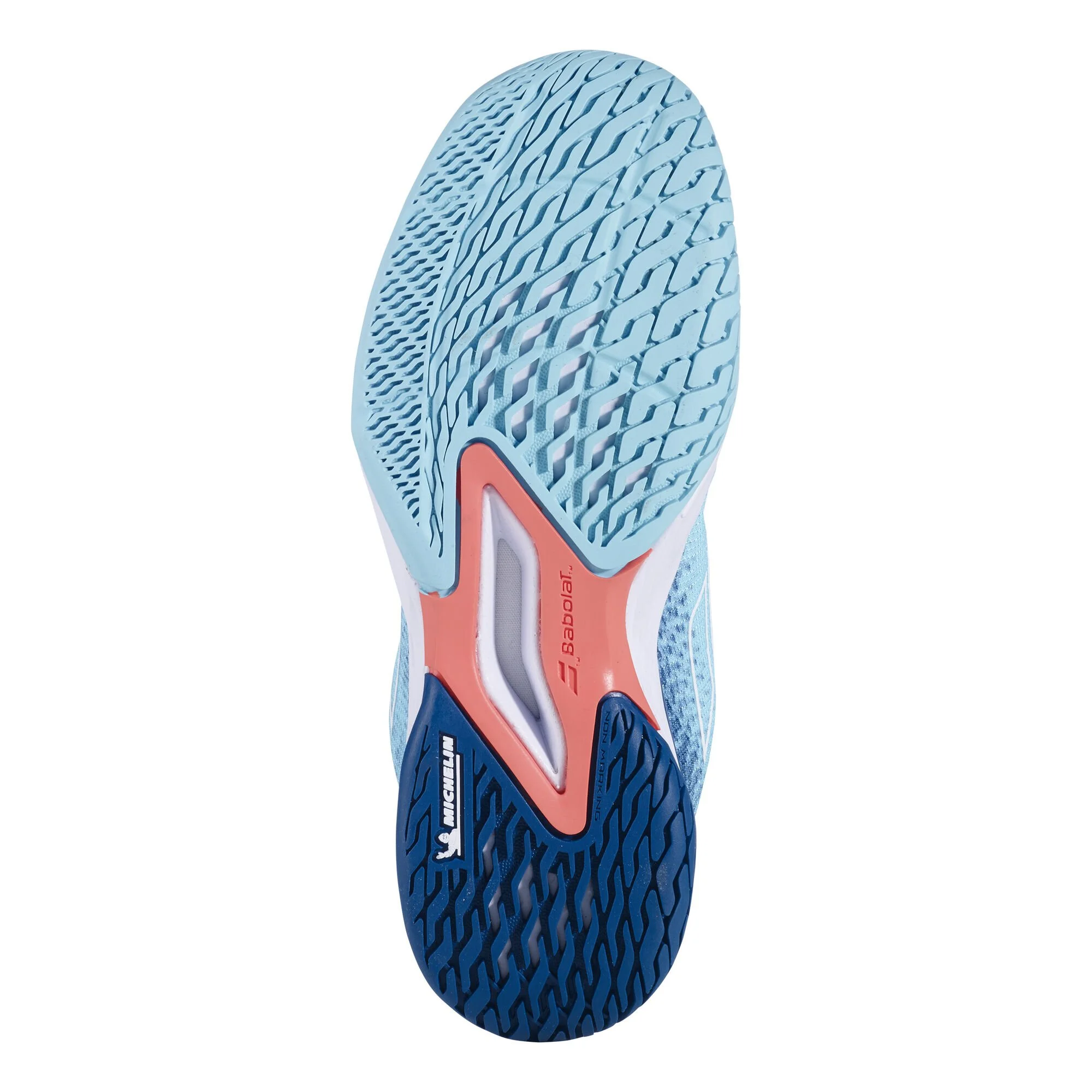 Babolat Jet Mach 3 Scarpa Per Tutte Le Superfici Bambini - Blu Chiaro, Blu - immagine 4