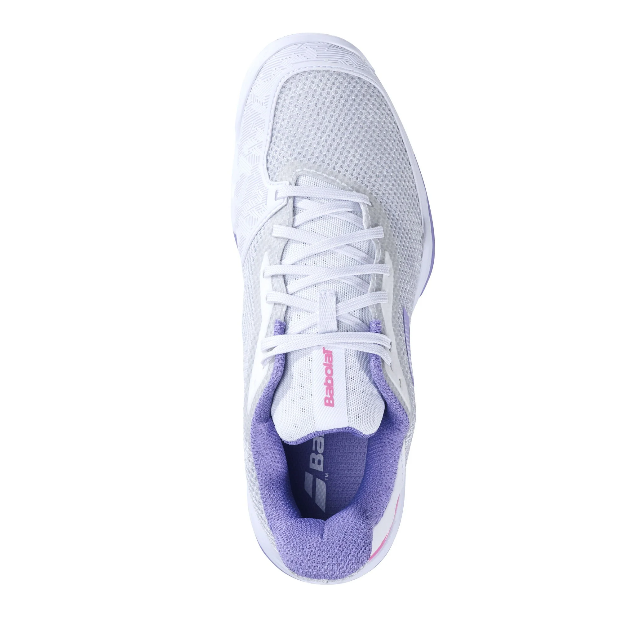 Babolat Jet Tere Scarpa Per Tutte Le Superfici Donna - Bianco, Lilla - immagine 3