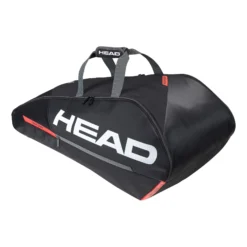 Head Tour Team 9R Borsa Per Racchetta - Nero, Arancione