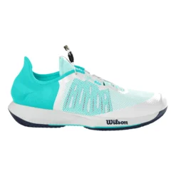 Wilson Kaos Rapide Clay Scarpa Per Terra Rossa Donna - Bianco, Mint