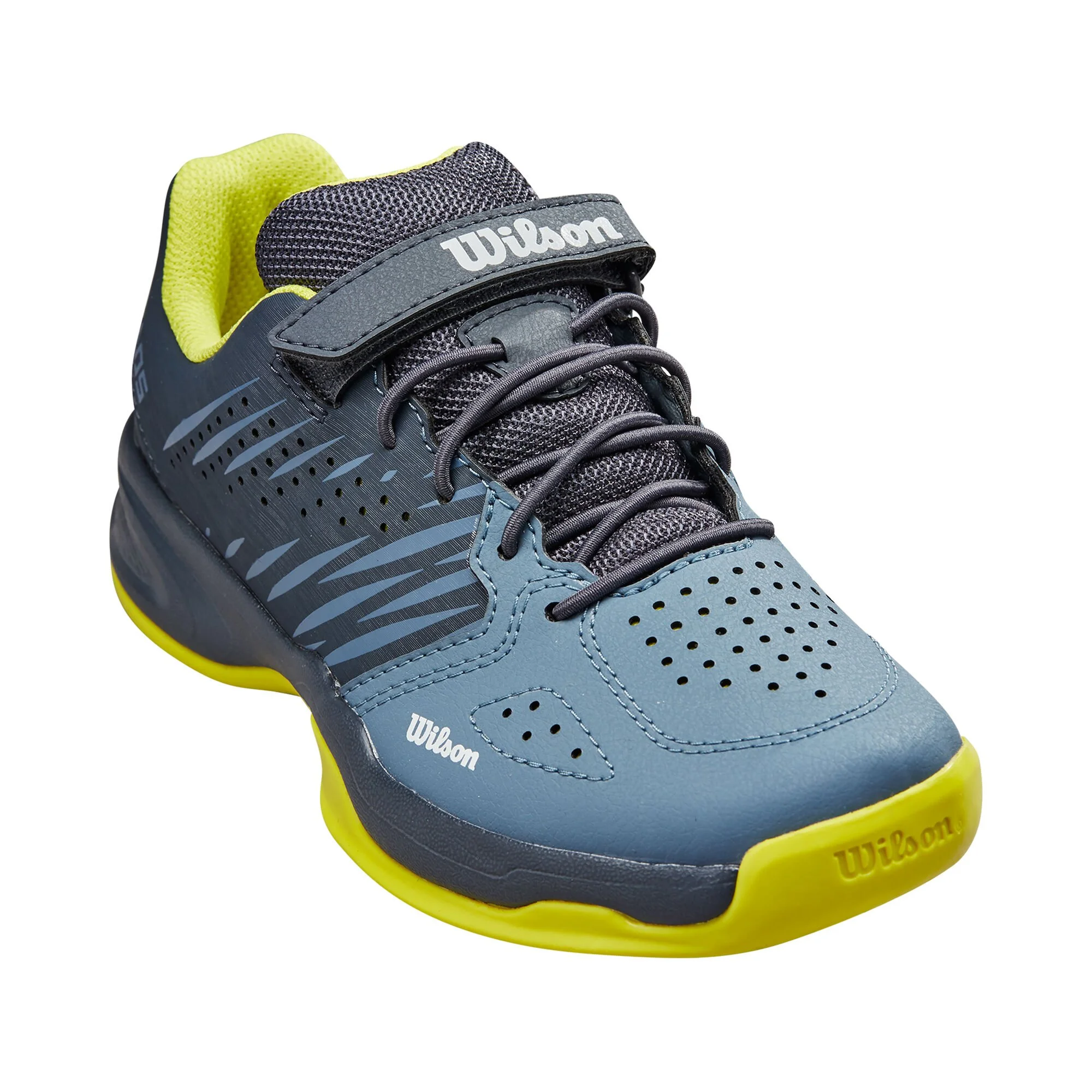 Wilson Kaos 2.0 Scarpa Per Tutte Le Superfici Bambini - Blu, Giallo - immagine 2
