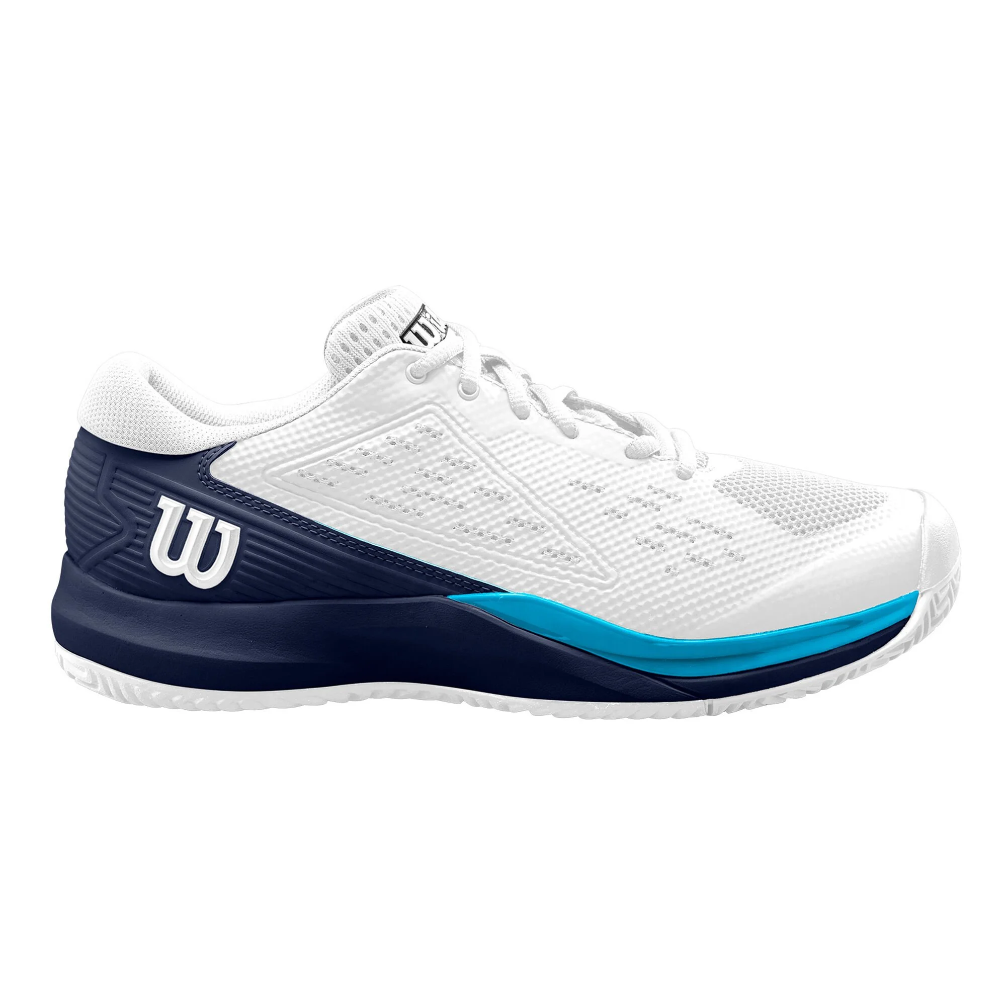 Wilson Rush Pro Ace Scarpa Per Tutte Le Superfici Uomini - Bianco, Blu