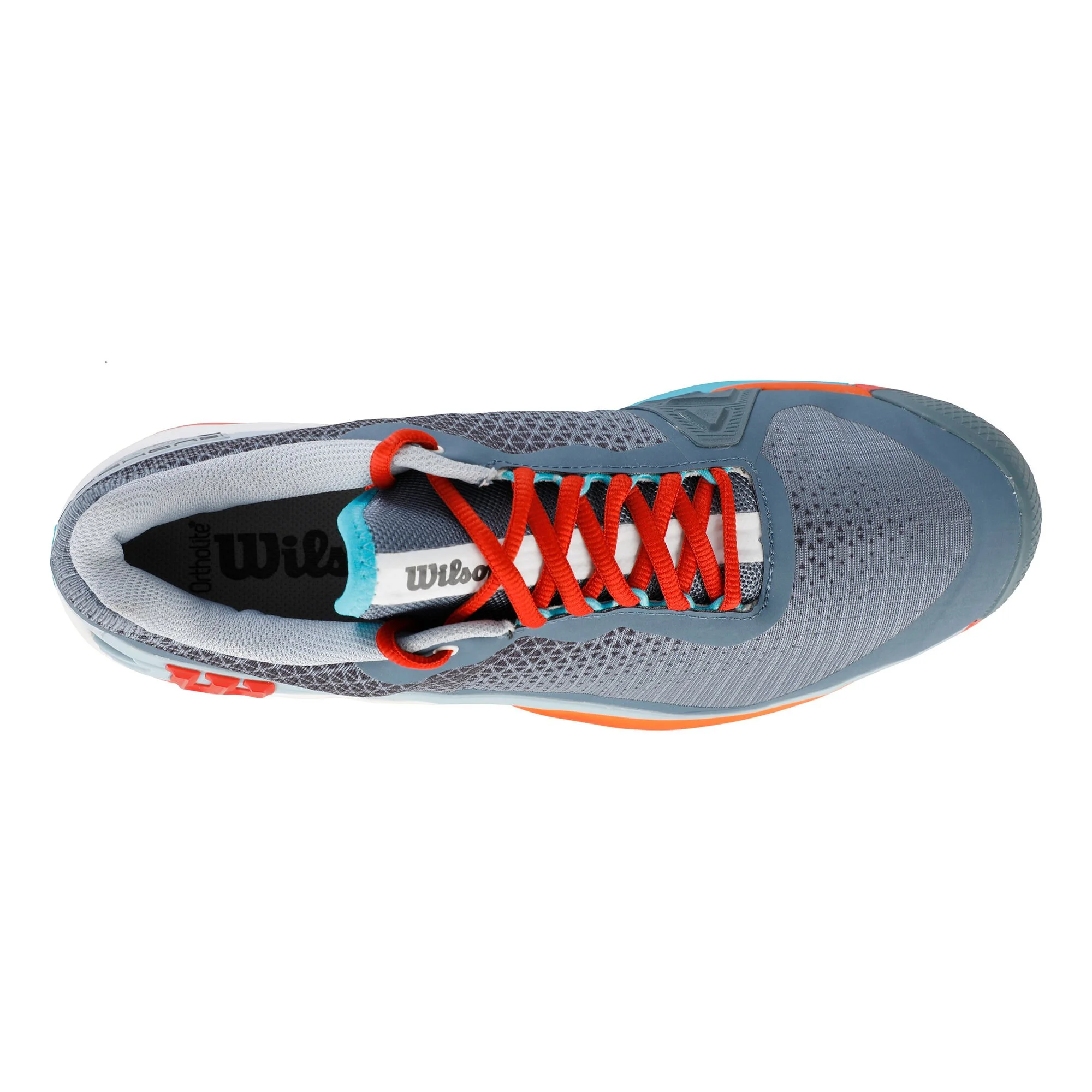 Wilson Rush 4.0 Scarpa Per Terra Rossa Uomini - Grigio, Blu - immagine 3