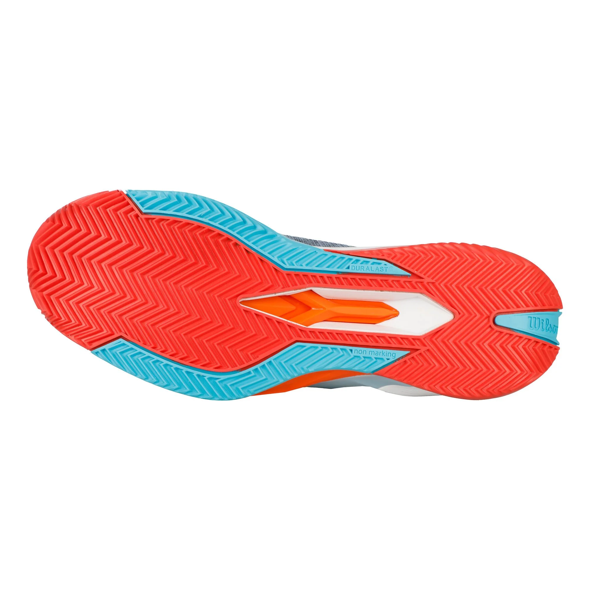 Wilson Rush 4.0 Scarpa Per Terra Rossa Uomini - Grigio, Blu - immagine 4
