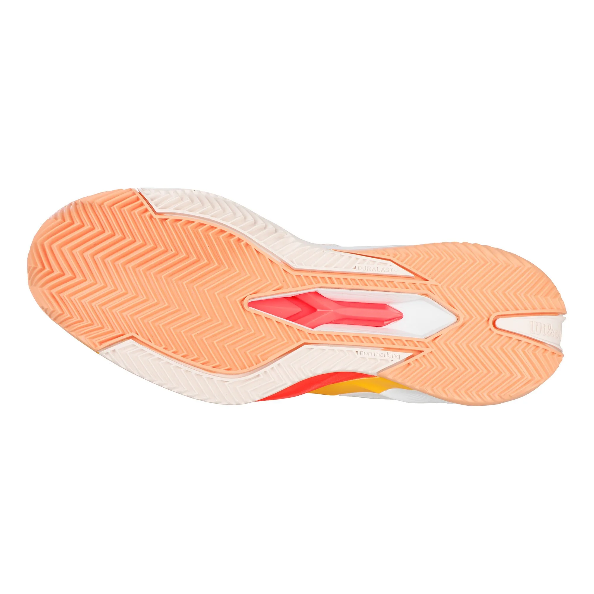 Wilson Rush 4.0 Scarpa Per Terra Rossa Donna - Crema, Giallo Oro - immagine 4