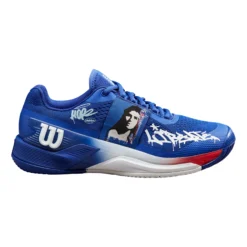 Wilson Rush Pro 4.0 Hope Paris Scarpa Per Tutte Le Superfici Uomini - Blu, Bianco