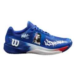 Wilson Rush Pro 4.0 Hope Paris Scarpa Per Terra Rossa Uomini - Blu, Bianco