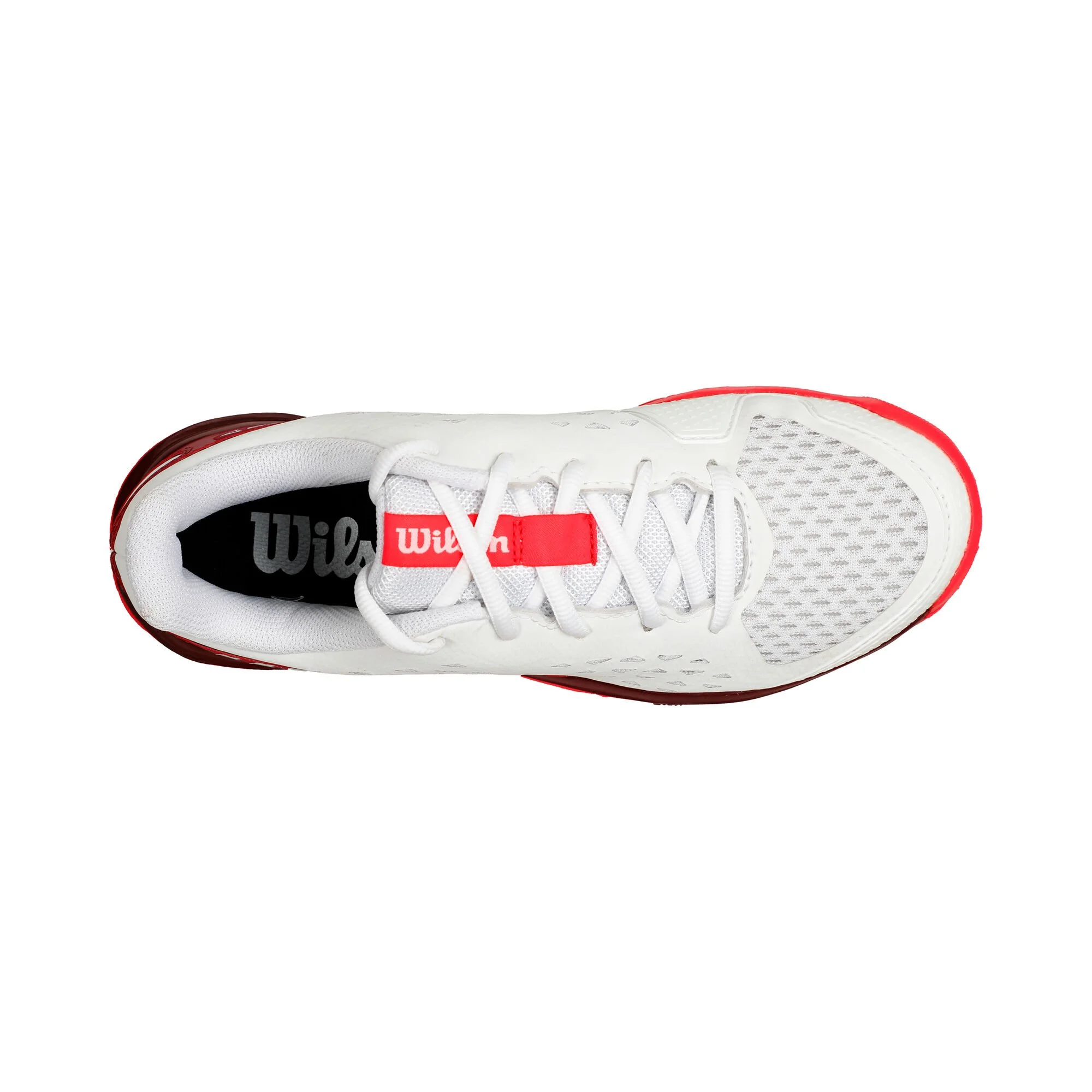 Wilson Rush Pro 4.0 Scarpa Per Tutte Le Superfici Bambini - Bianco, Rosso - immagine 3