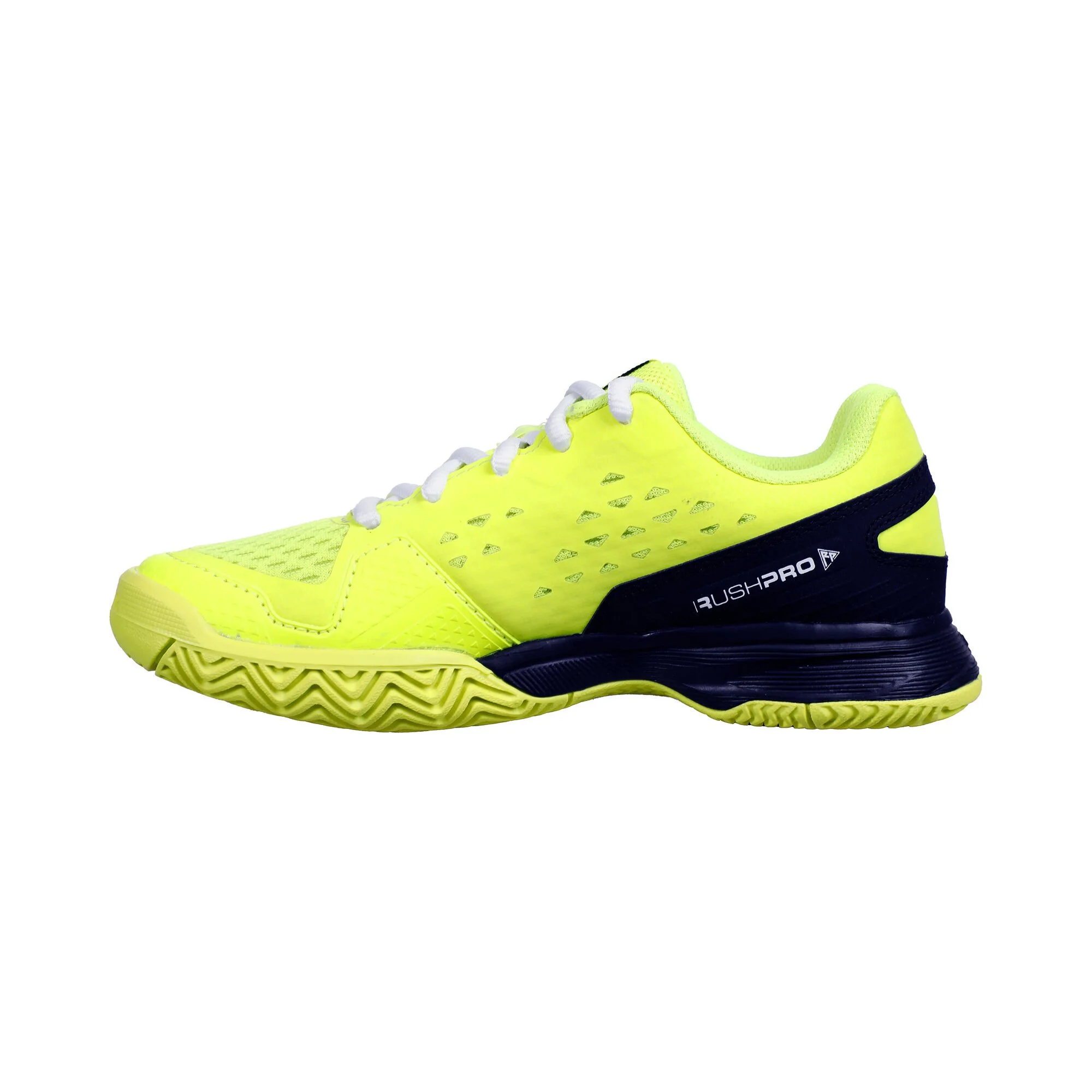 Wilson Rush Pro 4.0 Scarpa Per Tutte Le Superfici Bambini - Giallo Neon, Nero - immagine 2