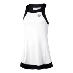 Sergio Tacchini TCP Abito Donna - Bianco, Blu Scuro