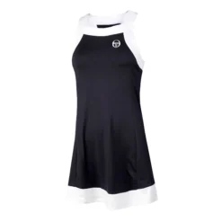 Sergio Tacchini TCP Abito Donna - Blu Scuro, Bianco
