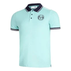 Sergio Tacchini Ranking Staff Polo Uomini - Blu Chiaro, Blu Scuro