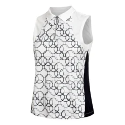 Limited Sports American Alissa Polo Donna - Bianco, Blu Scuro