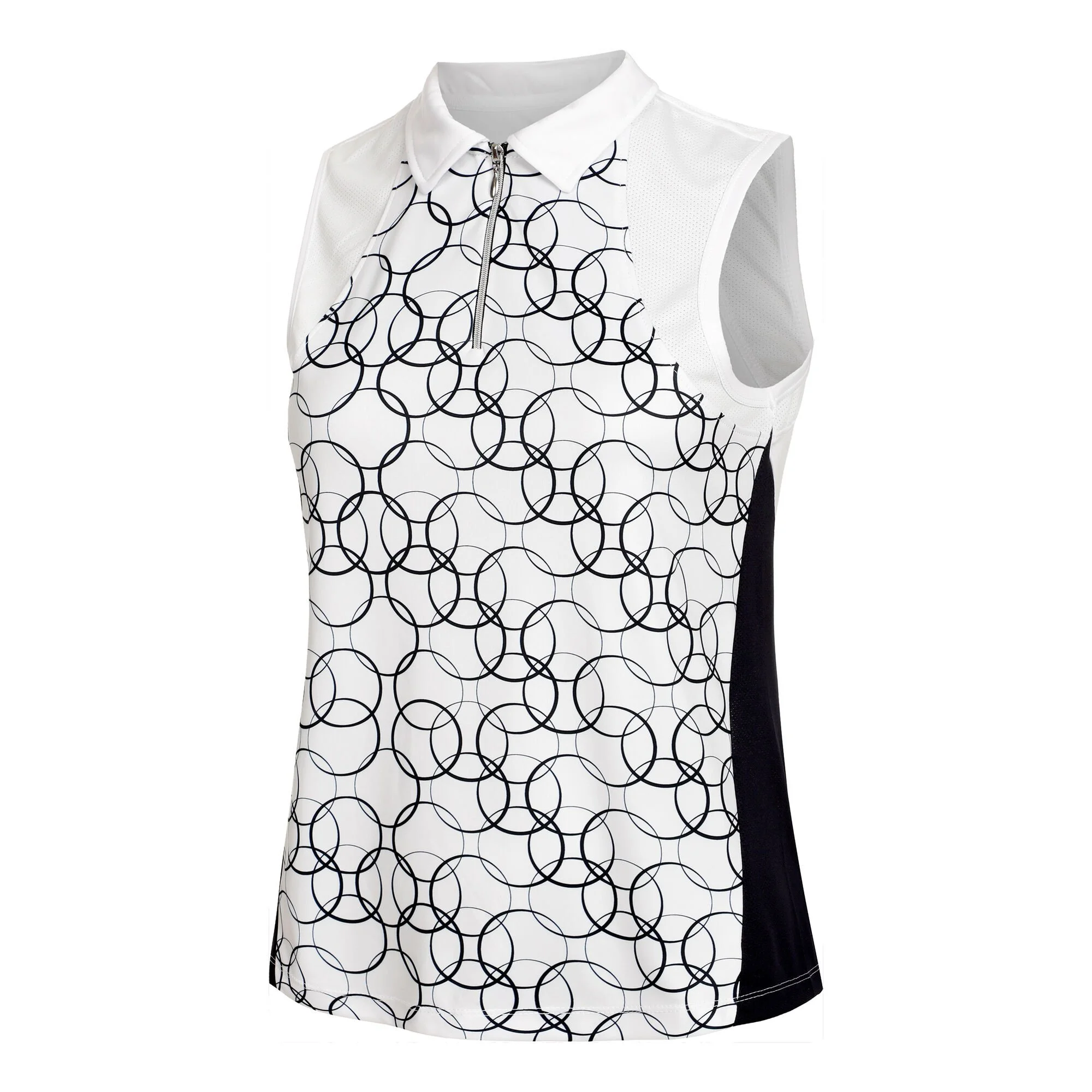 Limited Sports American Alissa Polo Donna - Bianco, Blu Scuro