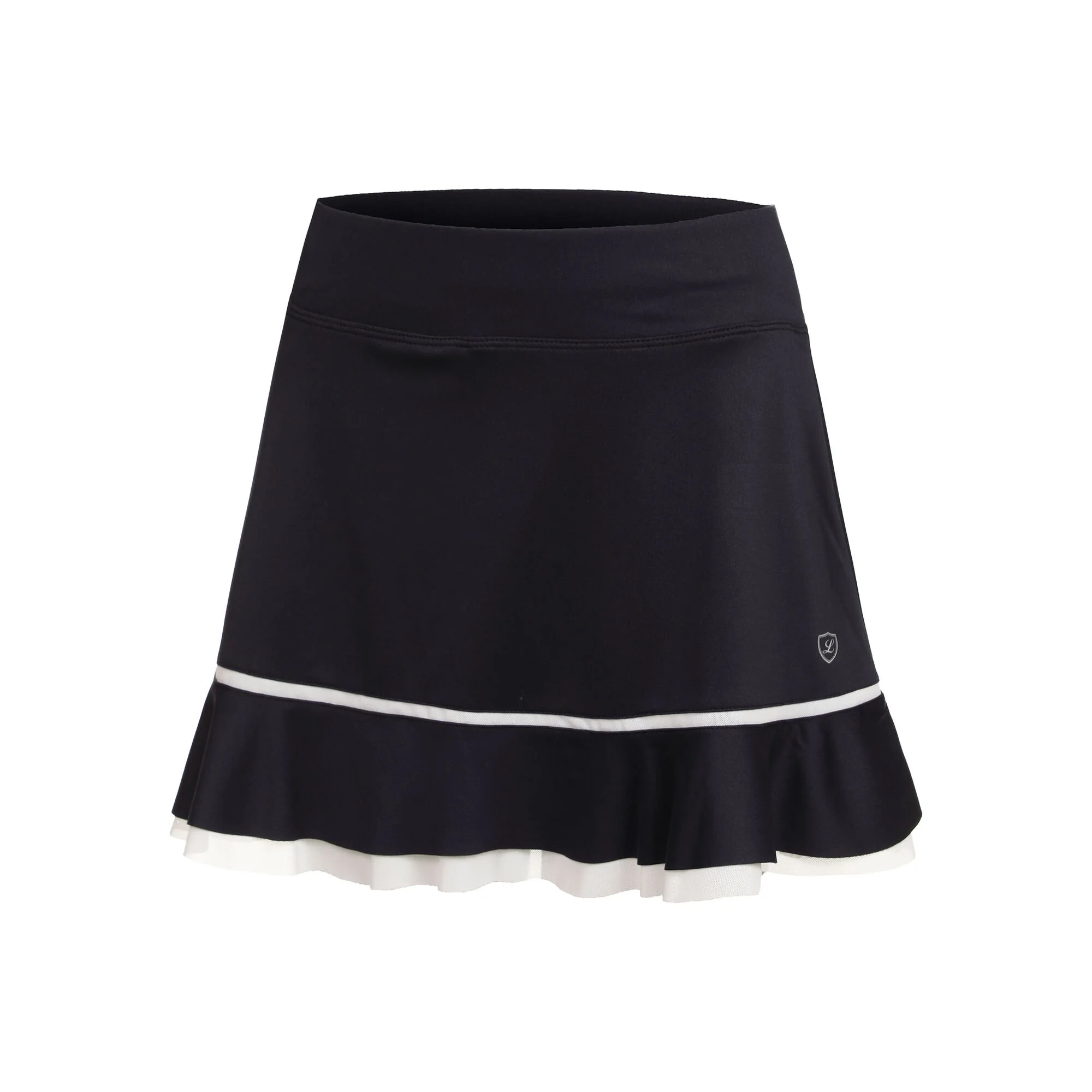 Limited Sports Flounce Gonna Donna - Blu Scuro, Bianco