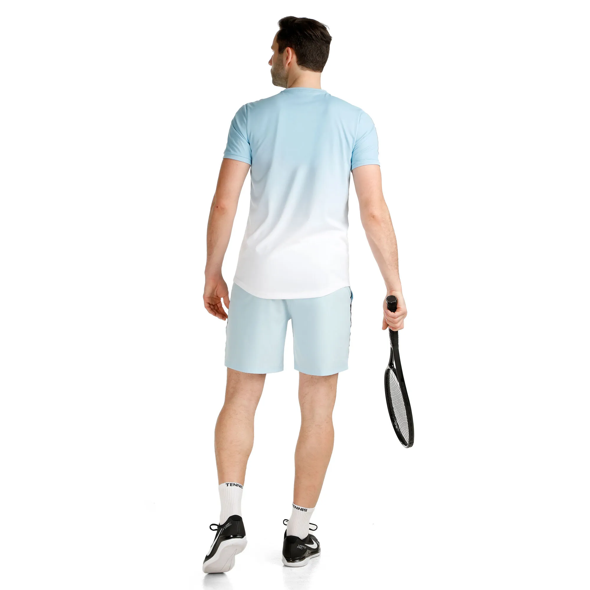 Ellesse Tennis Guglina Pantaloncini Uomini - Blu Chiaro - immagine 4