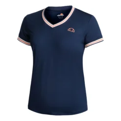 Ellesse Agasini Maglietta Donna - Blu Scuro, Multicolore