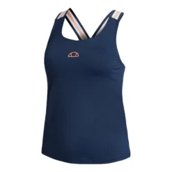 Ellesse Samprini Canottiera Donna - Blu Scuro, Multicolore