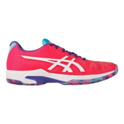 Asics Solution Speed FF Scarpa Per Terra Rossa Edizione Speciale Donna - Rosa, Multicolore