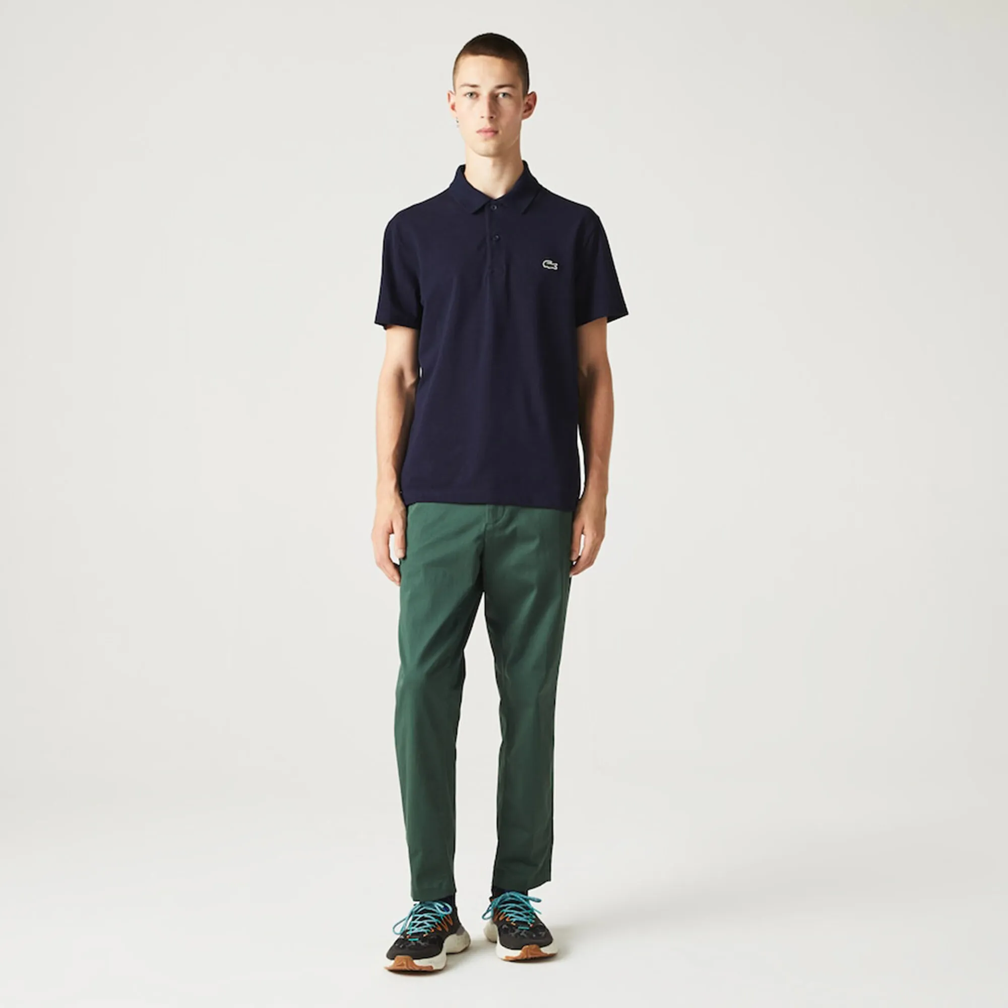 Lacoste Classic Polo Uomini - Blu - immagine 4
