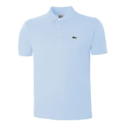 Lacoste Core Essentials Polo Uomini - Blu Chiaro
