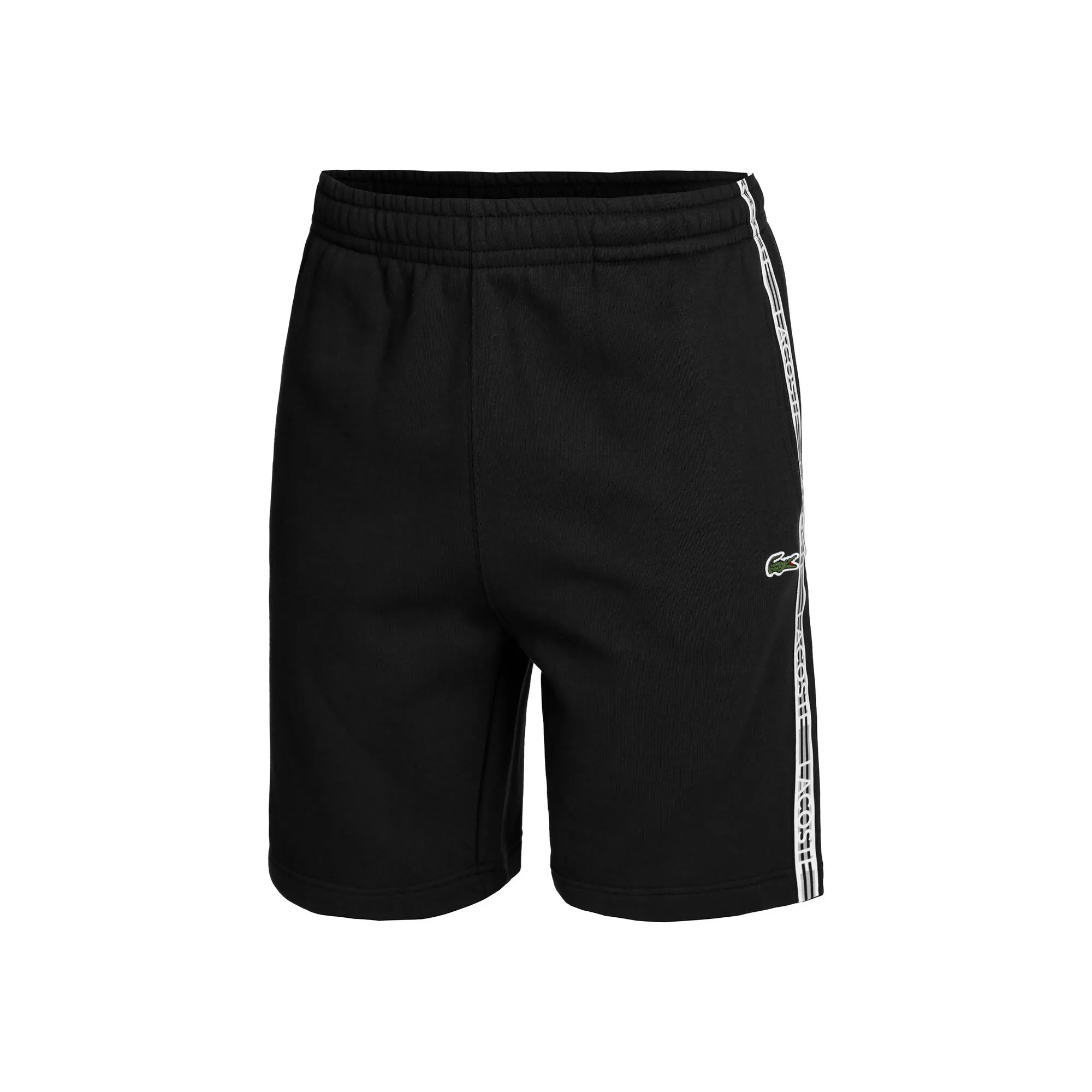Lacoste Core Graphics Pantaloncini Uomini - Nero, Bianco