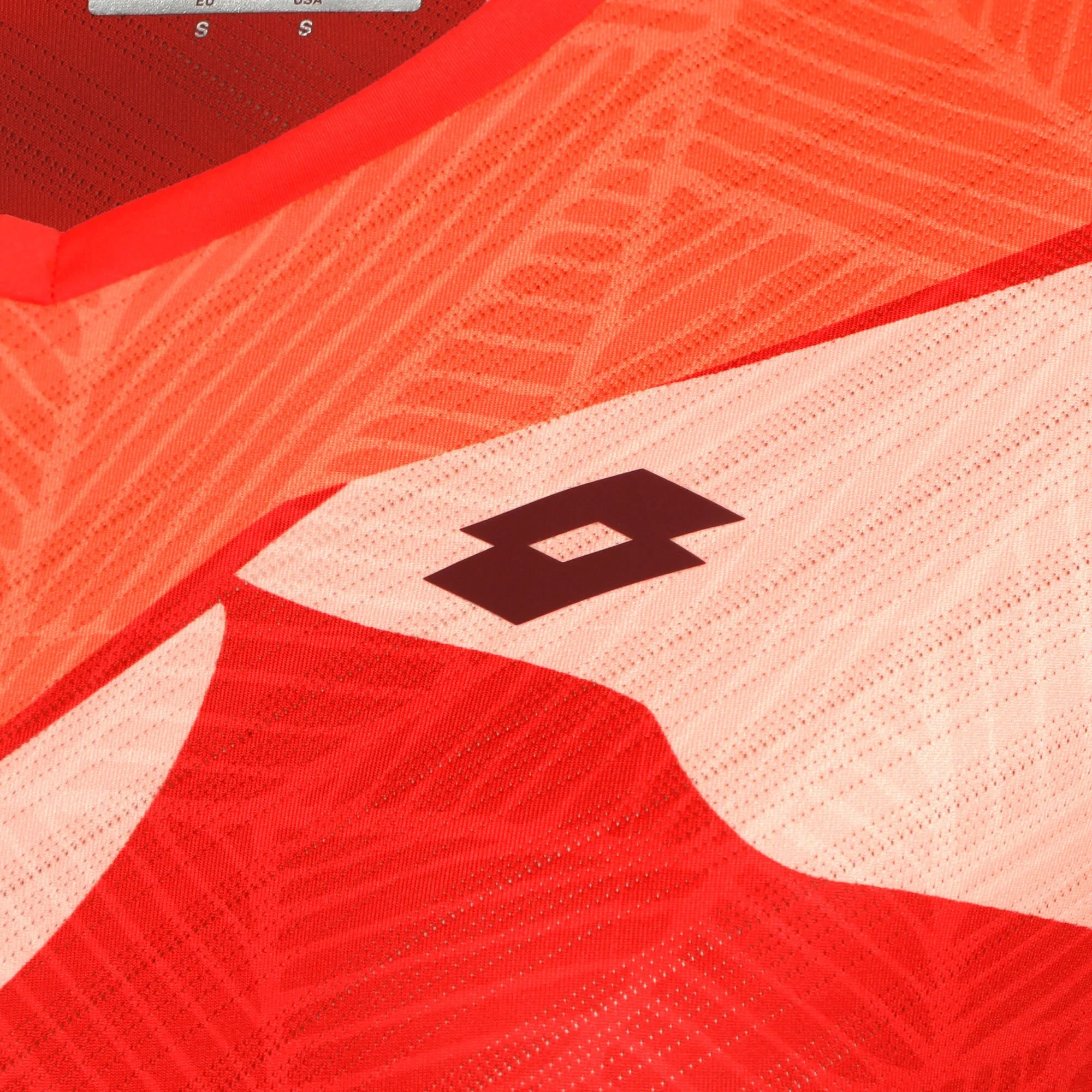 Lotto Tech 1 D3 Maglietta Donna - Rosso - immagine 3