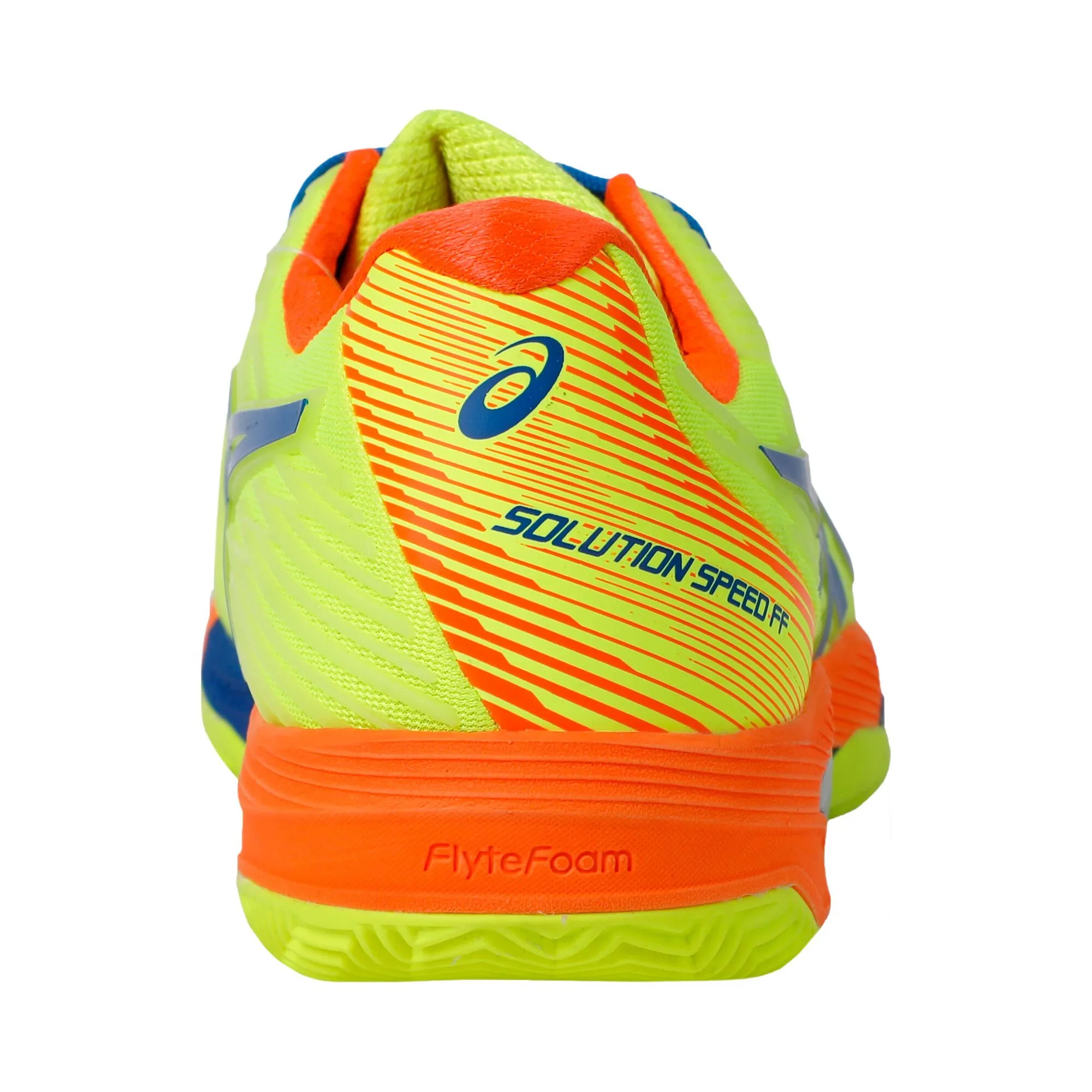 Asics Solution Speed FF 2 Scarpa Per Terra Rossa Edizione Speciale Uomini - Giallo Neon, Blu - immagine 6