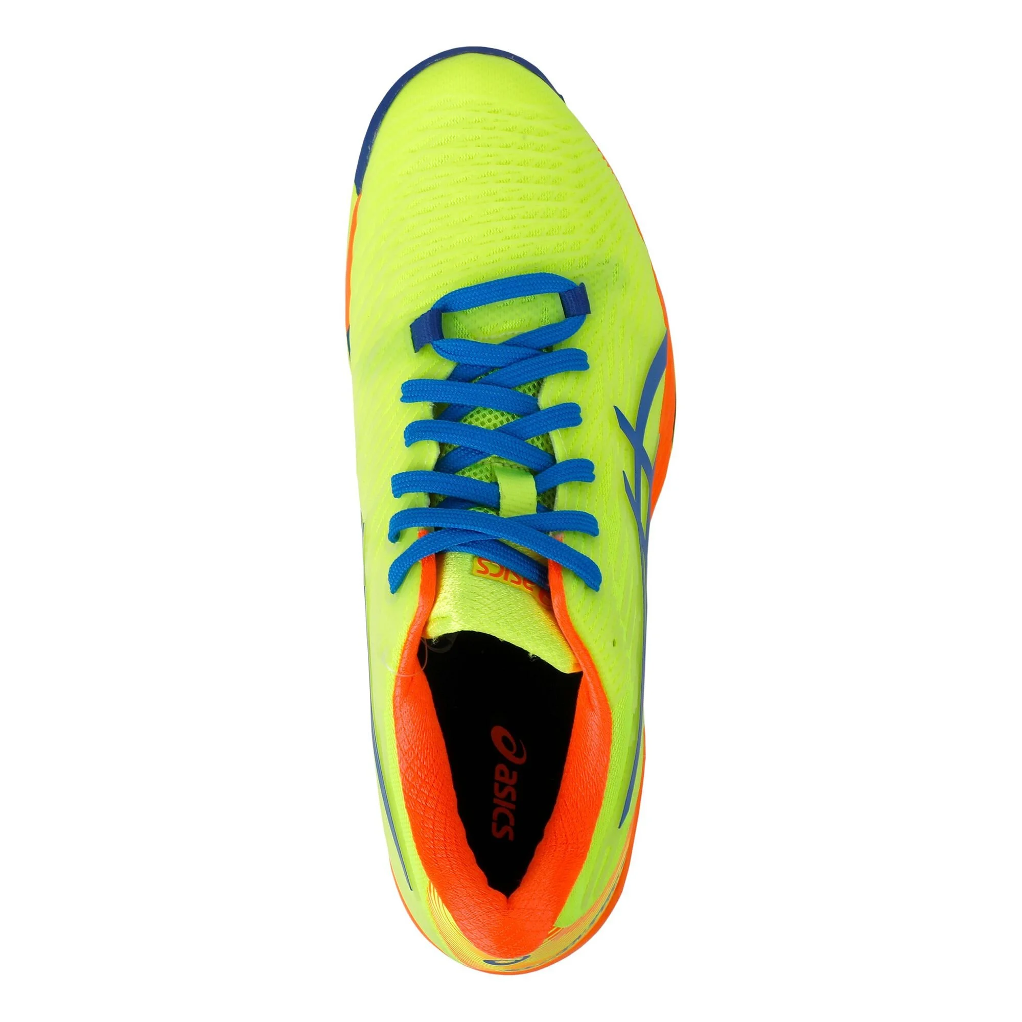 Asics Solution Speed FF 2 Scarpa Per Terra Rossa Edizione Speciale Uomini - Giallo Neon, Blu - immagine 3