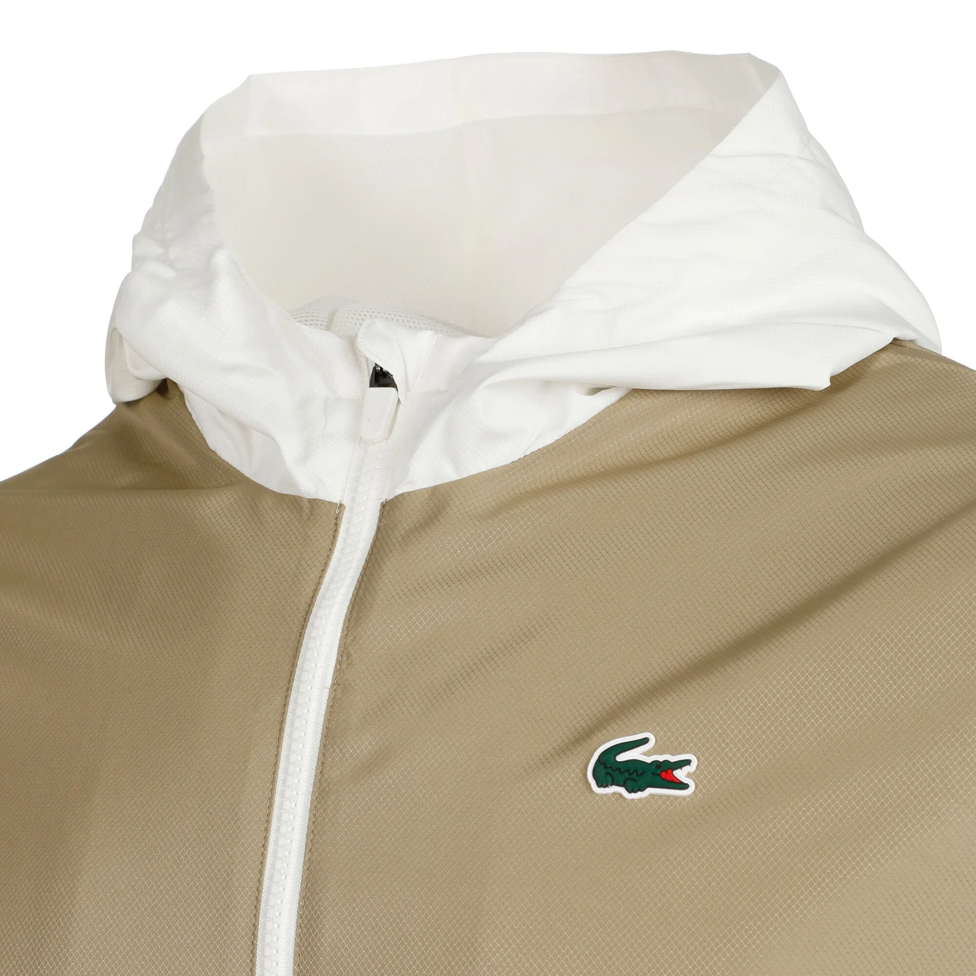 Lacoste Tuta Da Allenamento Uomini - Beige, Bianco - immagine 7