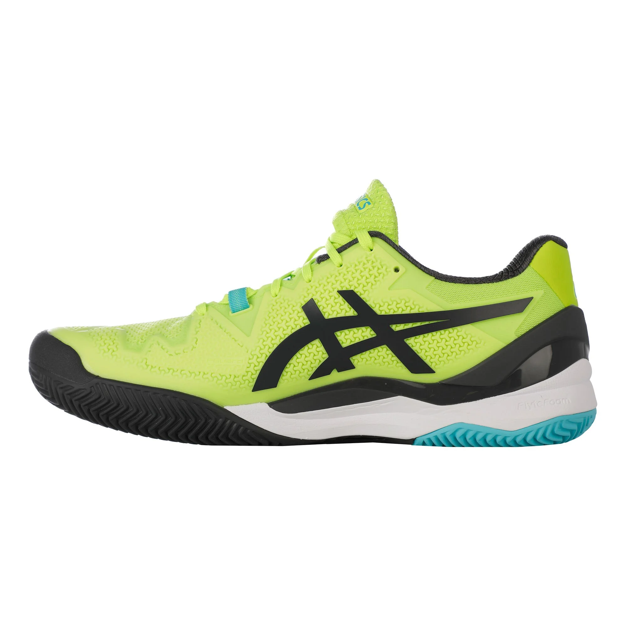 Asics Gel-Resolution 8 Uomini - Verde Neon, Nero - immagine 2