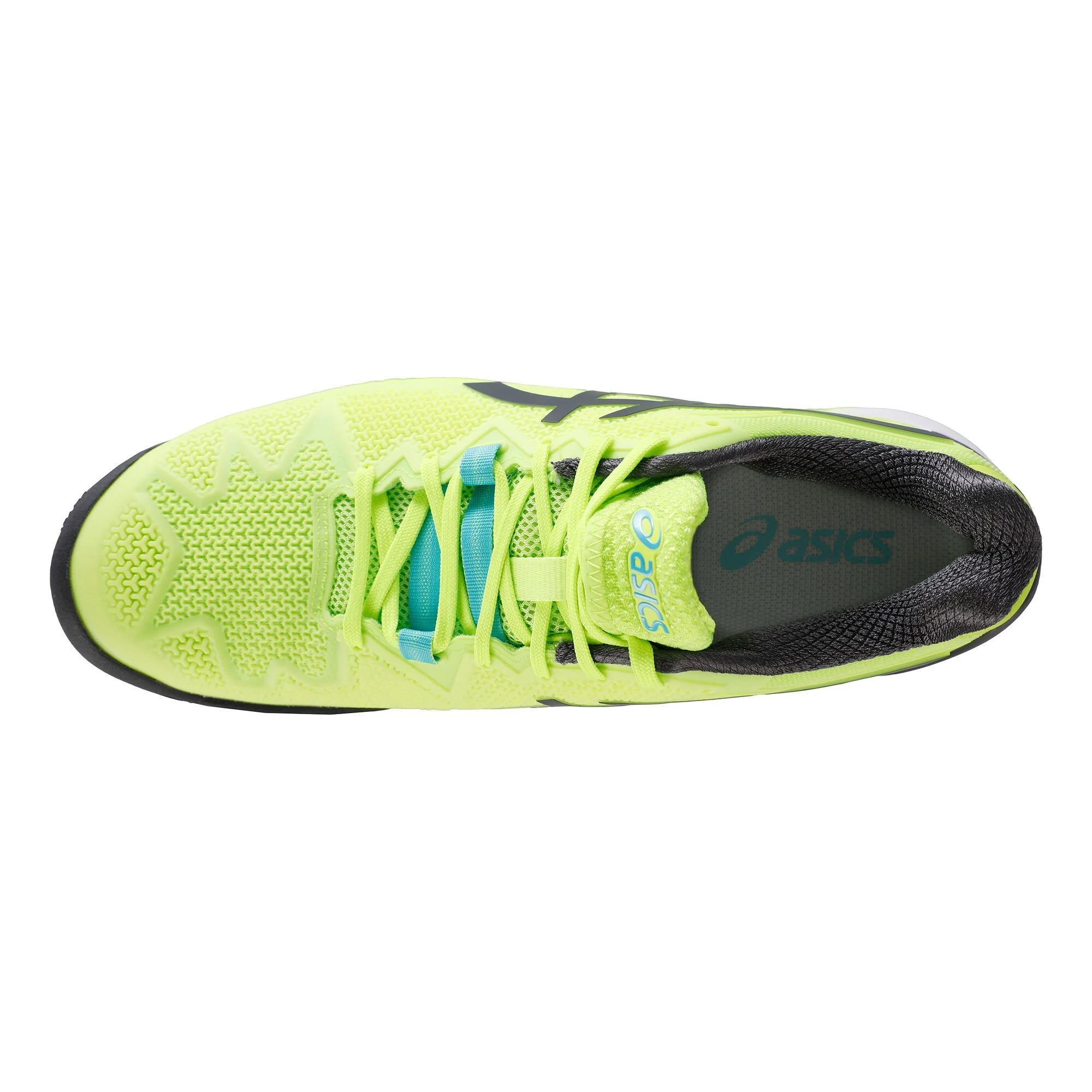 Asics Gel-Resolution 8 Uomini - Verde Neon, Nero - immagine 3