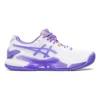 Asics Gel-Resolution 9 Scarpa Per Terra Rossa Donna - Bianco, Lilla