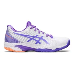 Asics Solution Speed FF 2 Scarpa Per Terra Rossa Donna - Bianco, Lilla