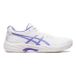 Asics Gel-Game 9 Scarpa Per Terra Rossa Donna - Bianco, Lilla