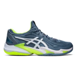 Asics Court FF 3 Scarpa Per Tutte Le Superfici Uomini - Blu, Verde Neon