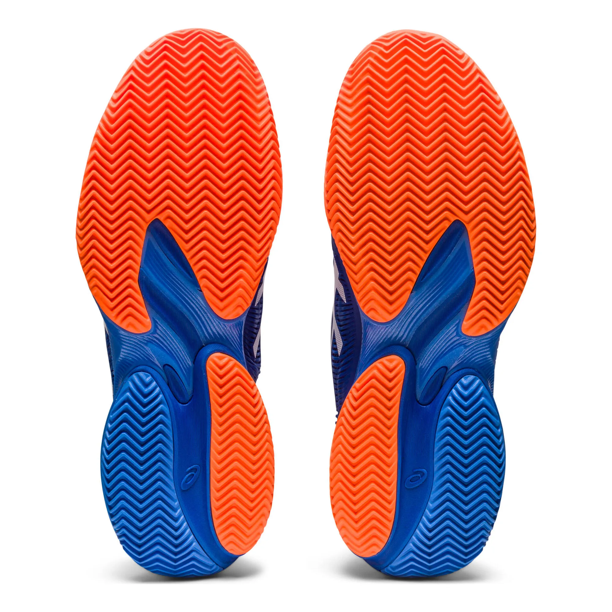 Asics Court FF 3 Novak Scarpa Per Terra Rossa Uomini - Blu, Bianco - immagine 4