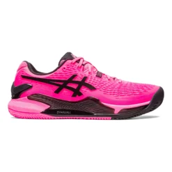 Asics Gel-Resolution 9 CLAY Scarpa Per Terra Rossa Uomini - Rosa, Nero