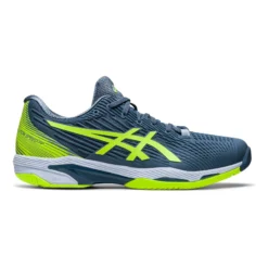 Asics Solution Speed FF 2 AC Scarpa Per Tutte Le Superfici Uomini - Blu Scuro, Verde Neon