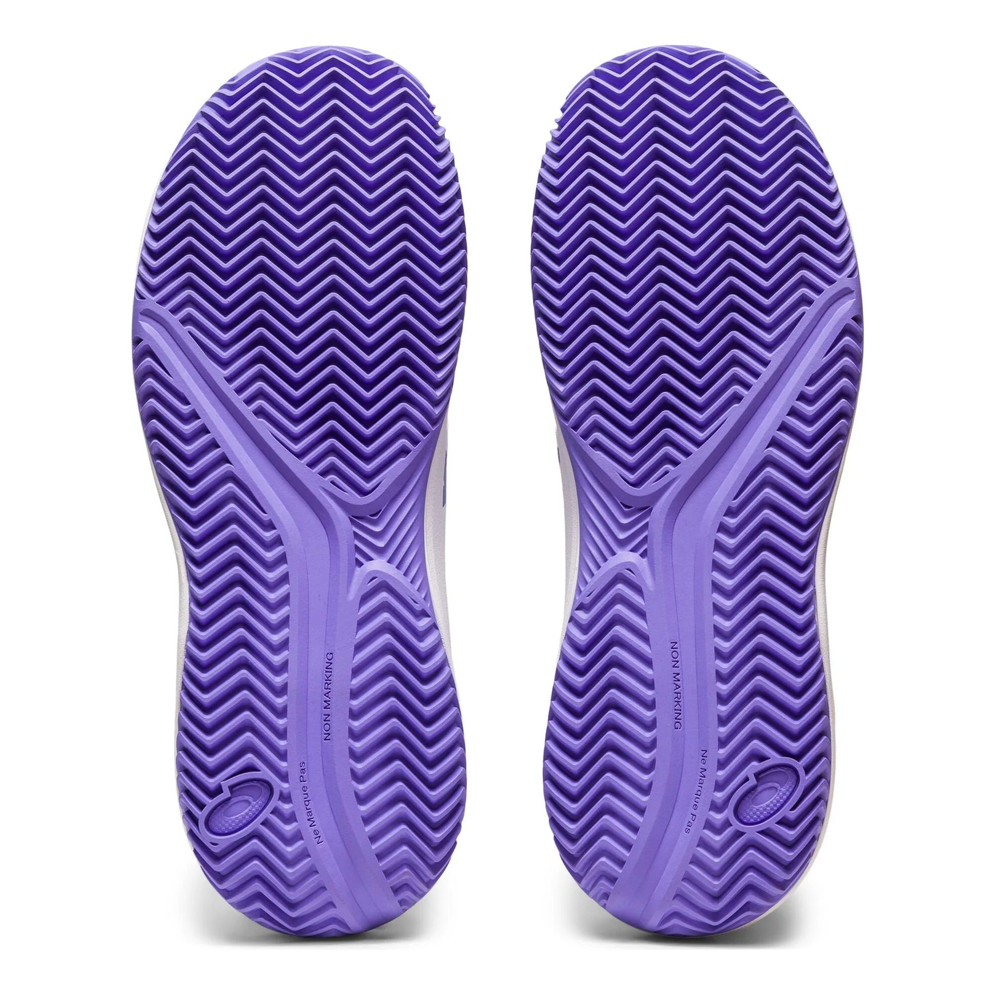 Asics Gel-Resolution 9 GS Scarpa Per Terra Rossa Bambini - Bianco, Lilla - immagine 4