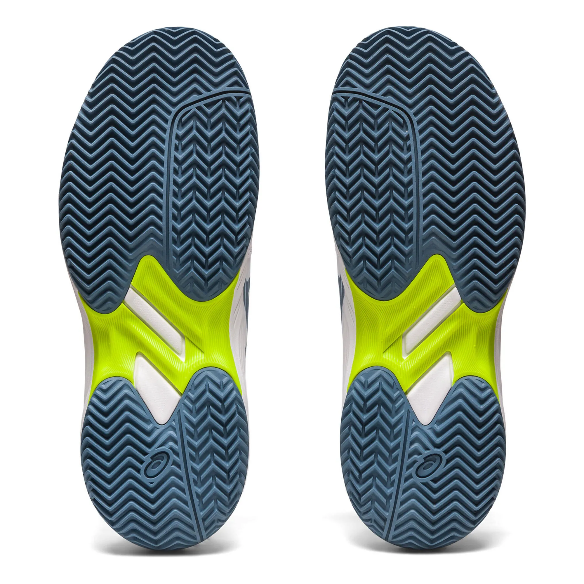 Asics Gel-Game 9 GS Scarpa Per Terra Rossa Bambini - Bianco, Blu Scuro - immagine 4