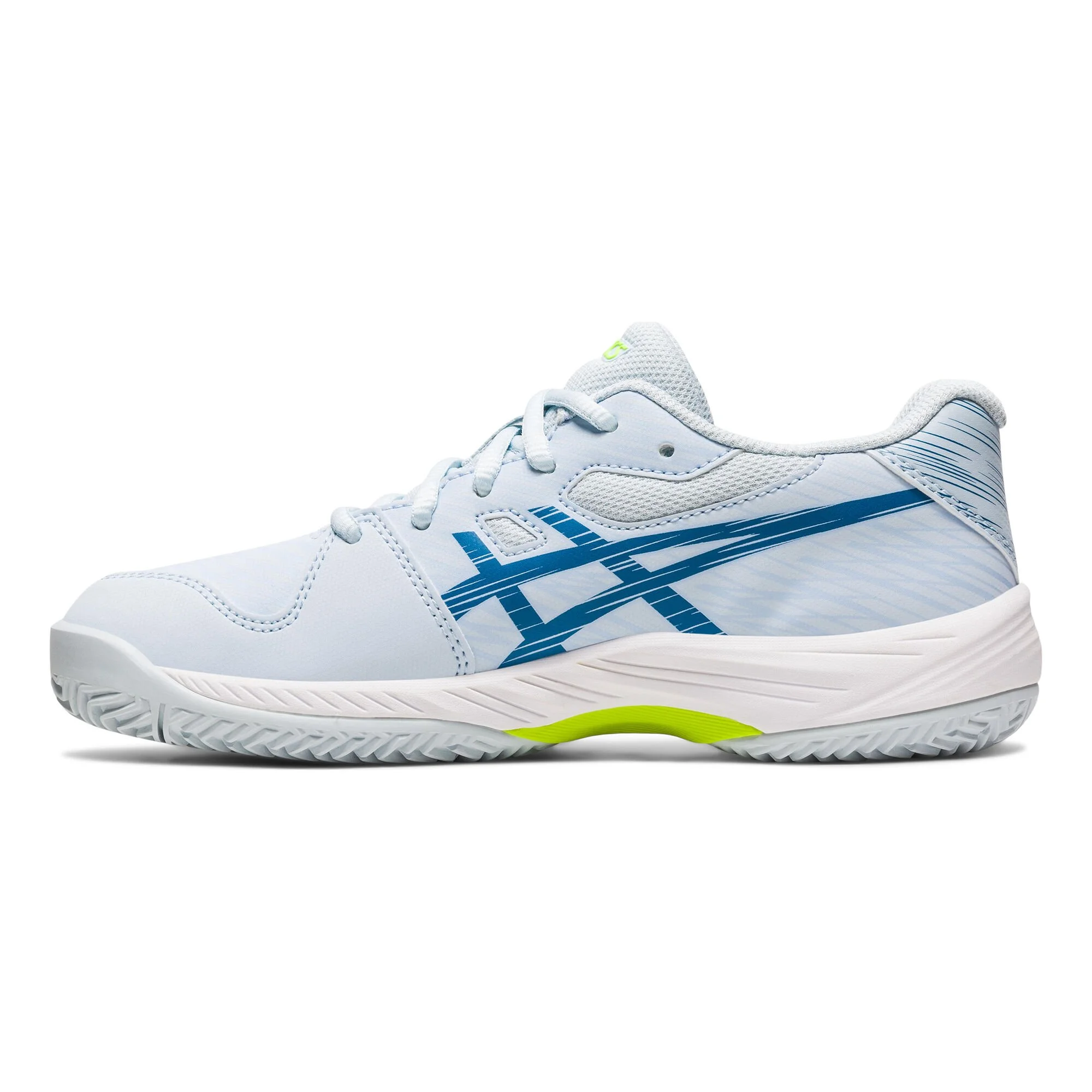 Asics Gel-Game 9 GS Scarpa Per Terra Rossa Bambini - Blu Chiaro, Blu - immagine 2