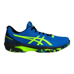 Asics Solution Speed FF2 Scarpa Per Terra Rossa Uomini - Blu, Giallo Neon