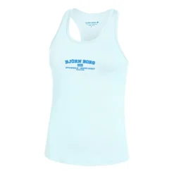 BJØRN BORG Tank-Top Canottiera Donna - Blu Chiaro