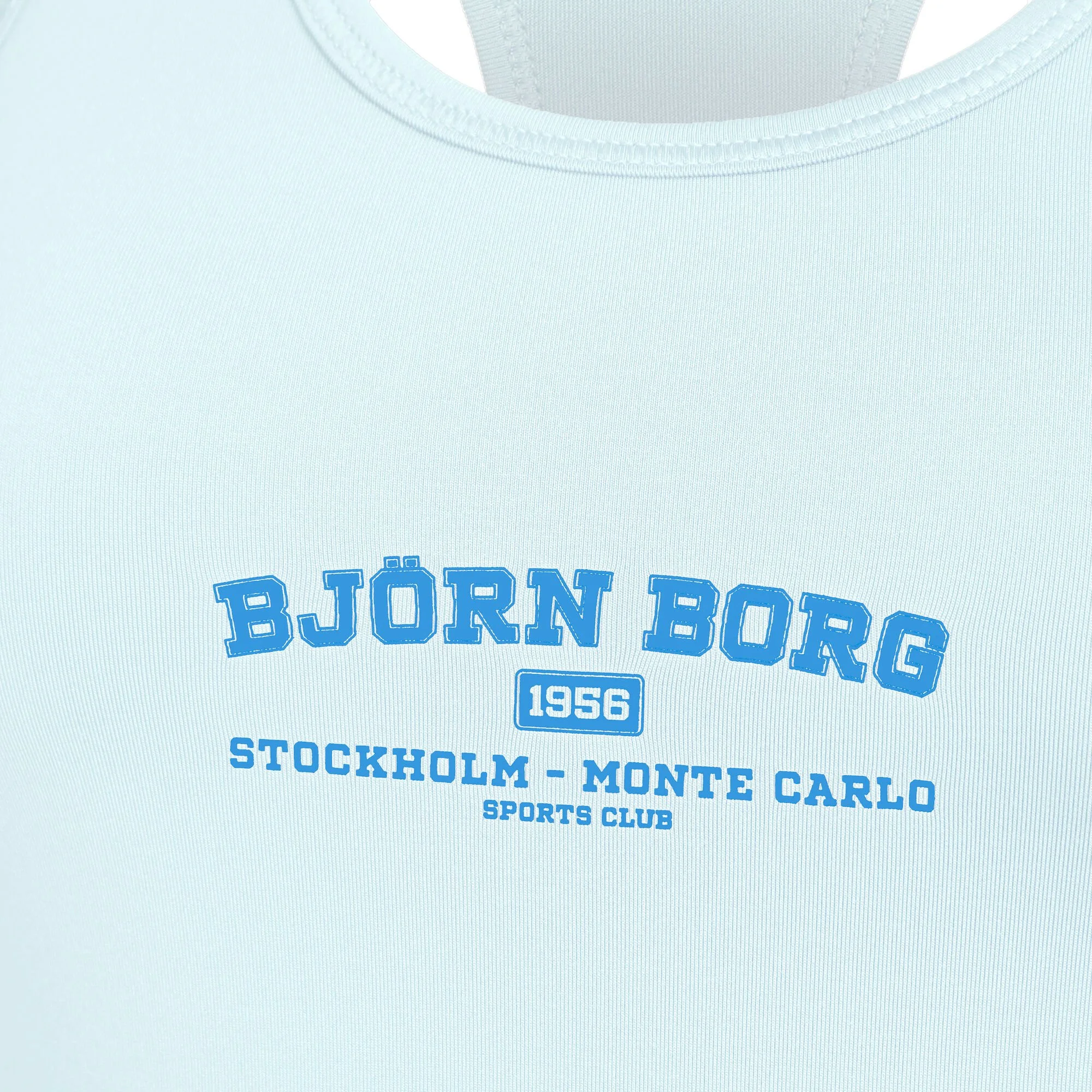 BJØRN BORG Tank-Top Canottiera Donna - Blu Chiaro - immagine 3