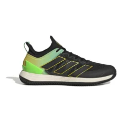 ADIDAS Adizero Ubersonic 4 Scarpa Per Terra Rossa Uomini - Nero, Verde
