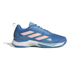 ADIDAS Avacourt Scarpa Per Terra Rossa Donna - Blu, Bianco